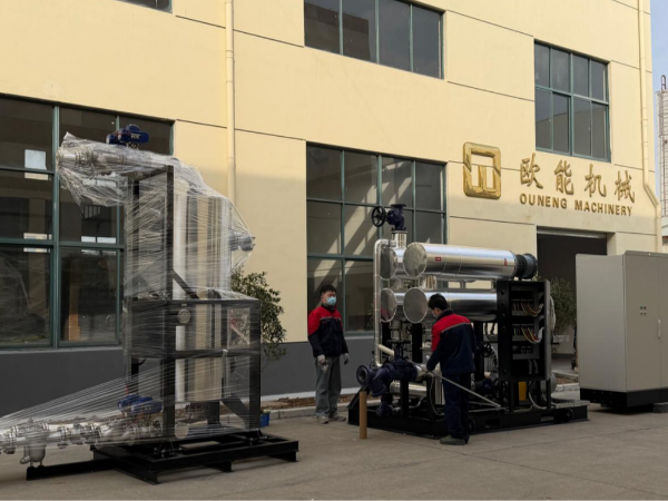 南京600kw電加熱導熱油爐發貨